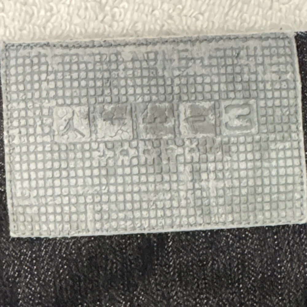 Jordan 23 Jumpman Rare Black Denim Baggy Jeans Size 34X29